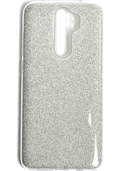 Kilifone - Redmi Note 8 Pro Uyumlu Kılıf Koruyucu Simli Shining Silikon - Gri - T10924