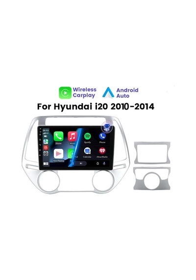 HYUNDAİ İ20 2010-2014 ANDROİD MULTİMEDYA CARPLAYLİ 9 İNC HD IPS EKRAN 4GB/64GB KAMERA HEDİYELİ
