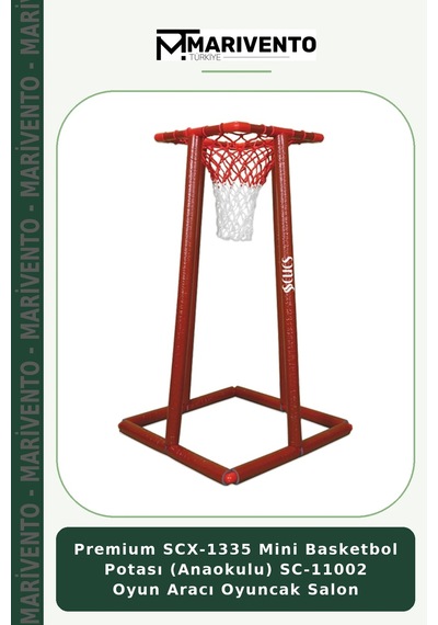 Premium Scx-1335 Mini Basketbol Potası Anaokulu Sc-11002 Oyun Aracı Oyuncak Salon