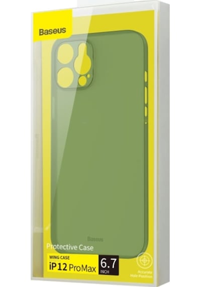 Baseus Wing Series Apple Uyumlu iPhone 12 Pro Max 6.7Inch Ultra Ince Pp Kilif 510083787