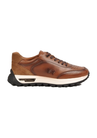 Taba Hakiki Deri Erkek Sneaker Çok Renkli