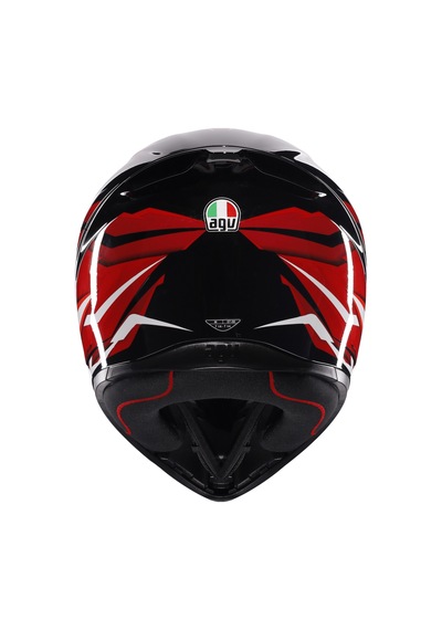 Agv K1 S Lıon Black Red White Configuration Kask Renkli