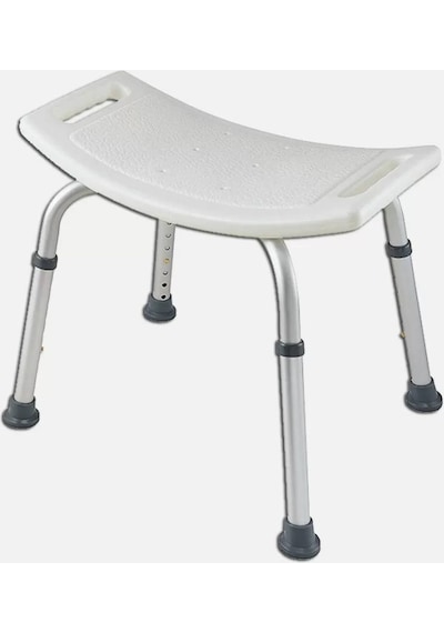 Yüksekliği Ayarlanabilir Paslanmaz Banyo Taburesi 37.5 - 55 CM