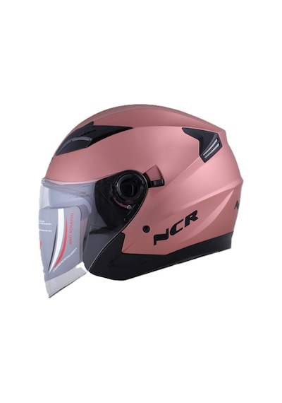 Ncr 708 Yarım Yazlık Kask Rose Gold Güneş Vizörlü Gül Kurusu Diğer