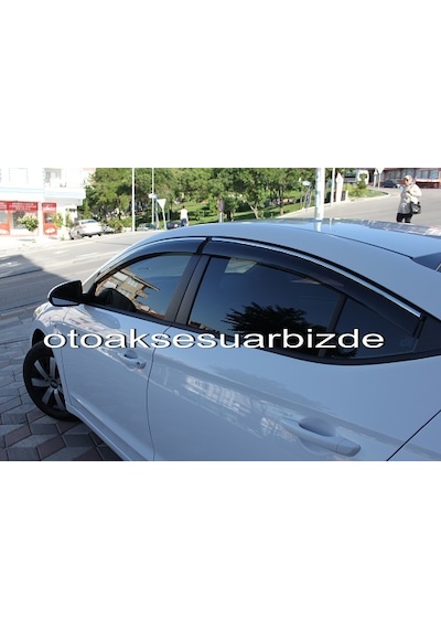 Hyundai Elantra Mügen Cam Rüzgarlığı 2015-2020 Arası Nikelajl . N11.13220