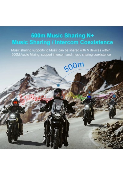 Q29 Motosiklet Kask İletişim Sistemi + Bluetooth Kulaklık + 1080p Hd Kamera