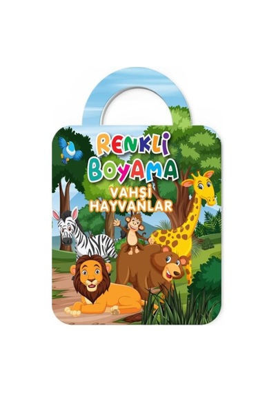 Renkli Boyama-vahşi Hayvanlar - Ybve-762755
