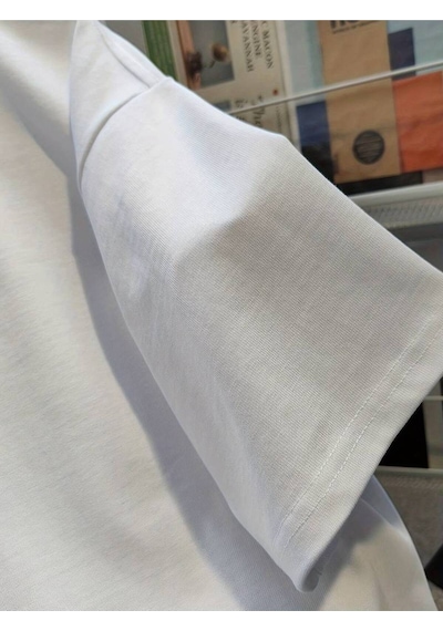 Noıssey Beyaz Erkek Oversize Yazılı Baskılı Kısa Kollu Oversize Pinterest