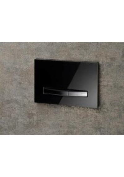 Geberit Sigma50 115.788.sd.2 Kumanda Paneli, Çift Basmalı, Füme Cam Füme