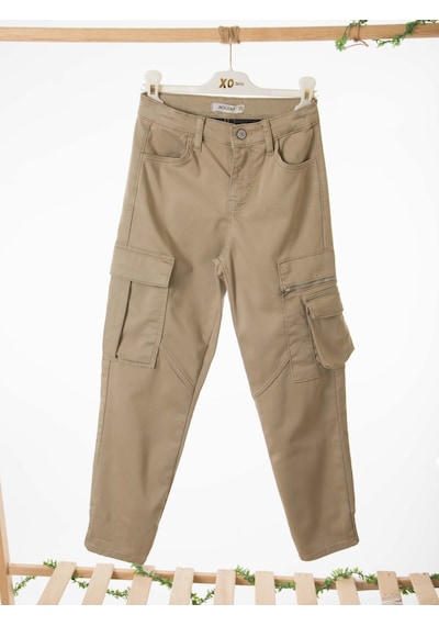 Xo Kids Erkek Çocuk Pantolon 4-13 Yaş 25290 Açık Yeşil