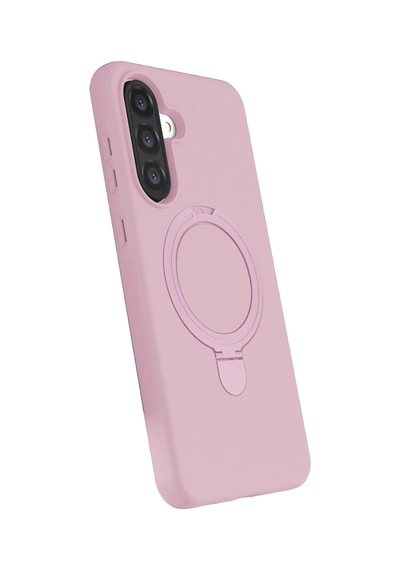Samsung Galaxy A26 Regal Magsafe Standlı Kapak - Açık Pembe