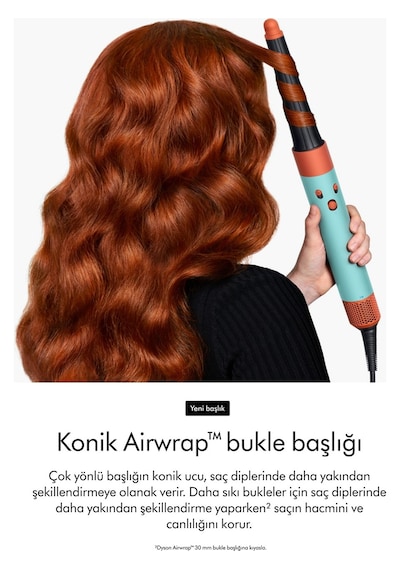 Dyson Airwrap I.d. Saç Şekillendirme Ve Kurutma Seti Ceramic Patina Ve Topaz Açık Mavi