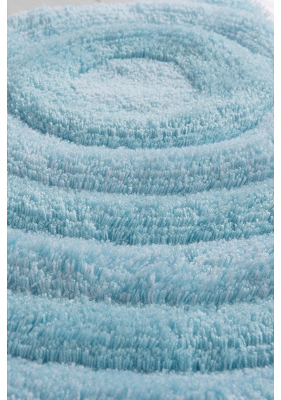 Chilai Home Wave Mint 3Lü Set Banyo Halısı Mint Yeşili
