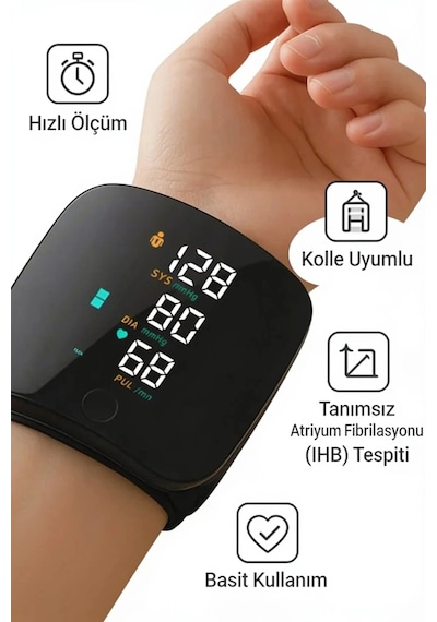Ev Ve Ofis Kullanımına Uygun Koldan Ölçer Dijital Tansiyon Aleti