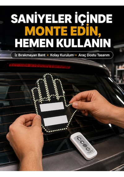 203 Led Li Yüksek Görünürlüklü Jest Işığı Açık Mavi 91873379