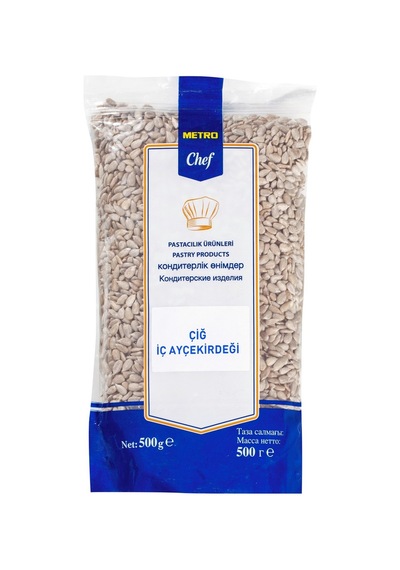 Metro Chef Çiğ İç Ayçekirdek 500 G - Pastacılık Ve Atıştırmalık İçin 5'li Avantaj Paketi - 5 Ad Tarı