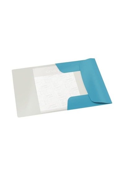 Leitz Cosy Soft Touch Lastik Kilitli Dosya, A4, Mavi