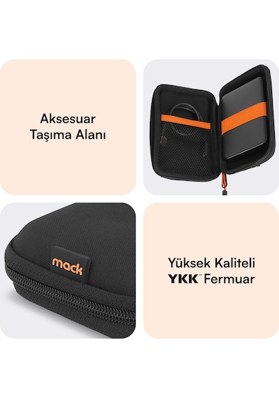 Mack Mcc-4009 2.5 Hard Disk Kılıfı Siyah
