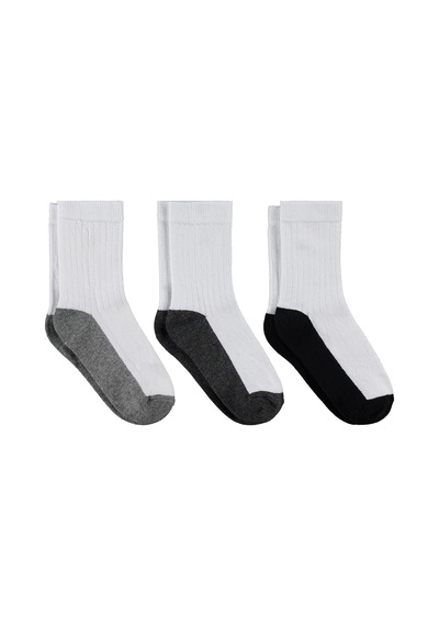 Civil Boys Basic Taban 3'lü 2-12 Yaş Erkek Soket Çorap - Standart