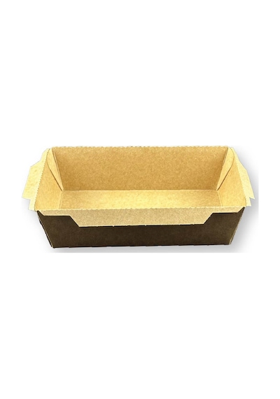 Kapaklı Kraft Yemek Kabı Lunch Box 750ml 400 Adet