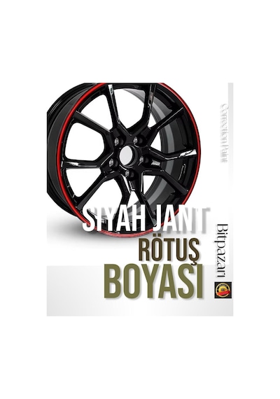 Parlak Siyah Jant Rötuş Boyası 30 Ml Fırçalı Şişede