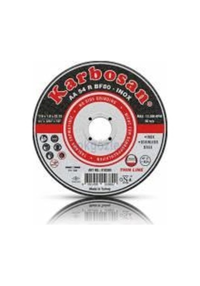 Karbosan İnox Metal Kesici İnce 125 Mm Thin Line