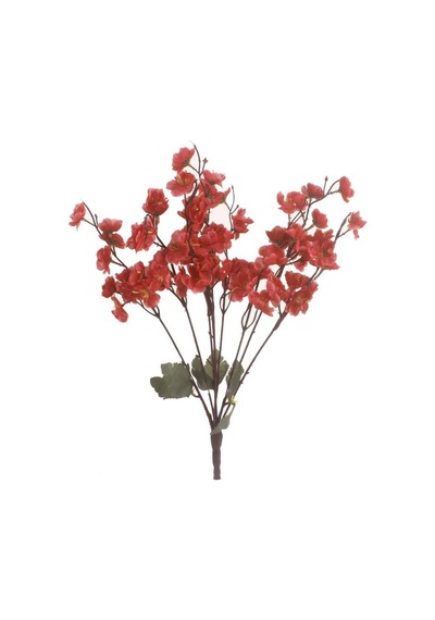 Nettenevime Yapay Çiçek Bahardalı Japon Kiraz Çiçeği 9 Dallı 40cm Fuşya Diğer