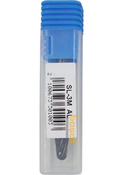 Tutex Sl-3m Al 10 Mm Konik Oval Karbür Freze Ucu Alüminyum