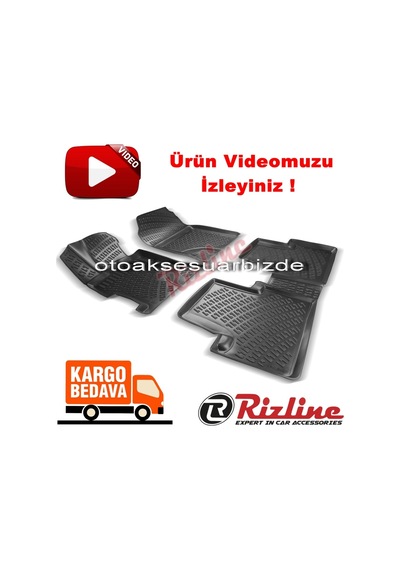 Honda Civic 3D Paspas Havuzlu Siyah Sedan 2012-2016 Arası Rizline N11.33913