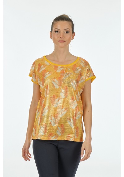 Twomail Sarı Kadın T-shirt My2150p10691 001
