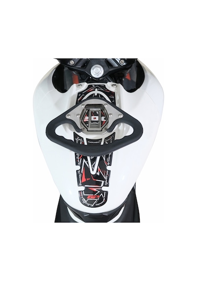 GP Kompozit Bajaj Pulsar NS 200 2011-2024 Uyumlu Depo Üstü Artçı Tutamak Siyah