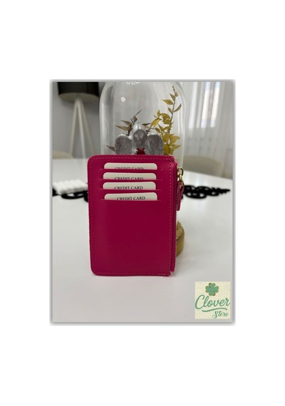 Store Kadın Şık Kullanışlı Kartlık Pembe Koyu