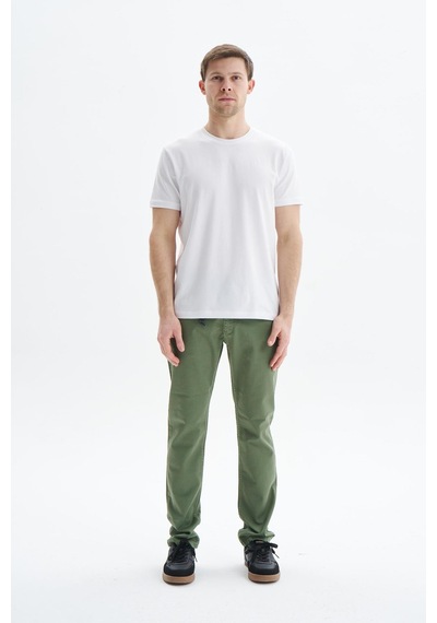 AR-MA Arma Erkek Jean Slim Fit Dar Kesim Likralı Esnek Kot Pantolon K9ppd0521 Yeşil