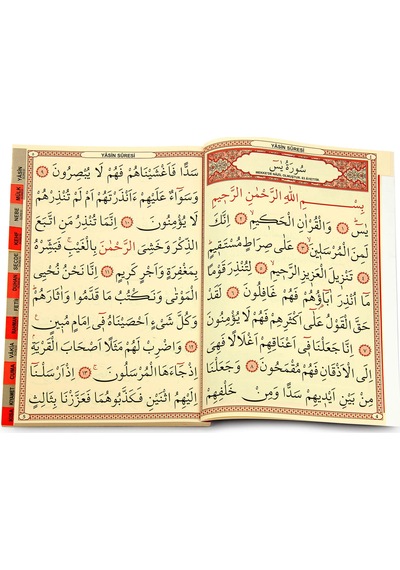 Yasin Kitabı - Orta Boy - 128 Sayfa - Iri Yazılı - Sade Arapça -