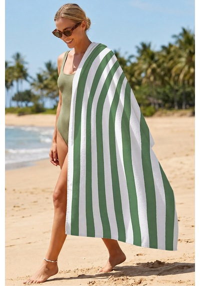 Çizgili Yeşil Beyaz Plaj Havlusu-modern Marine Stil Hızlı Kuruyan Mikrofiber Havlu Havuz Deniz Banyo Yağmur Esinti Çizgili Yeşil Beyaz Plaj Havlusu-modern Marine Stil Hızlı Kuruyan Mikrofiber Havlu Havuz Deniz Banyo Yağmur Esinti