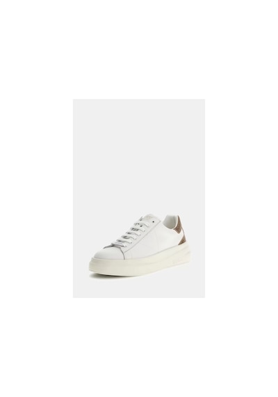Guess Erkek 4g Logolu Elba Beyaz Sneaker Beyaz