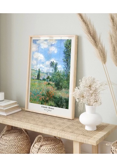 Çerçevesiz Poster Claude Monet Vétheuil