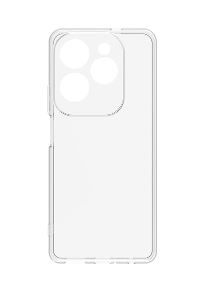 İnfinix Hot 40 Kılıf Kamera Korumalı Silikon Rubber Arka Kapak Şeffaf