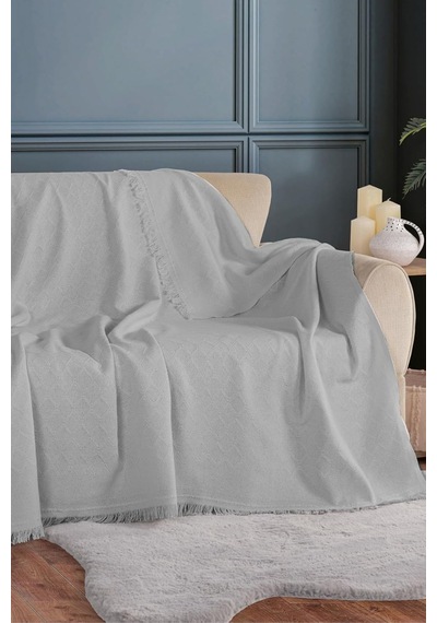 Zebracasa Noble 170x200cm Koltuk Örtüsü Gri 170 X 200 Diğer