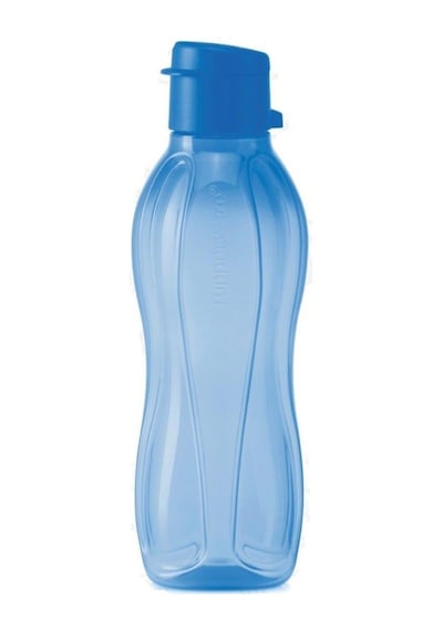 Eco Şişe Suluk 500 Ml Kolay Kapak Deniz Mavi R1125 Mavi