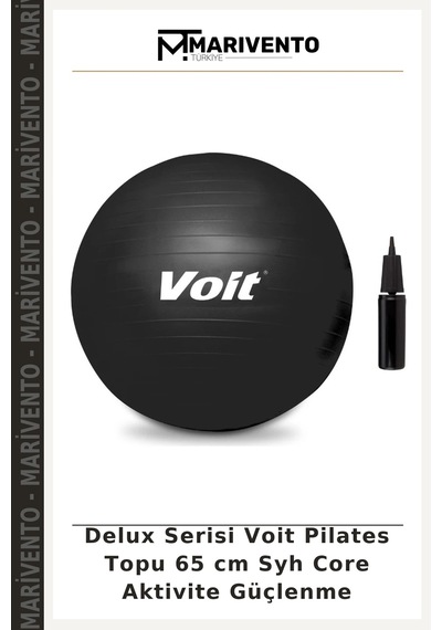 Delux Serisi Voit Pilates Topu 65 Cm Syh Core Aktivite Güçlenme