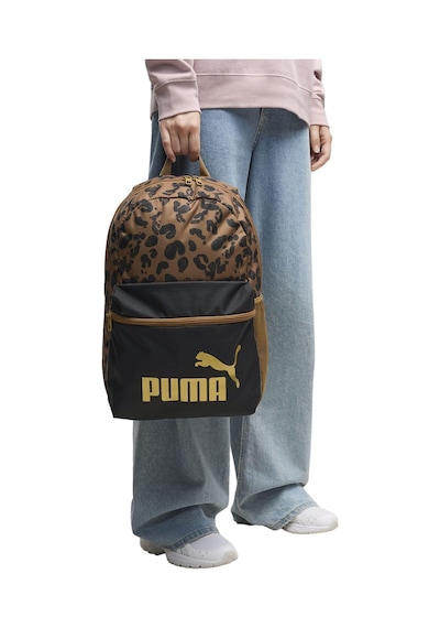 091169-16 Puma Phase Aop Backpack Sırt Çantası Kahve 091169-16 Kahve Siyah