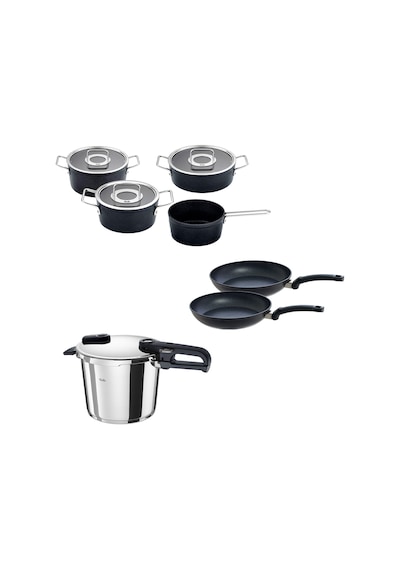 Fissler Vitaquick Edition 6 Litre Düdüklü Tencere + Adamant Tencere Ve Tava Seti Çok Renkli