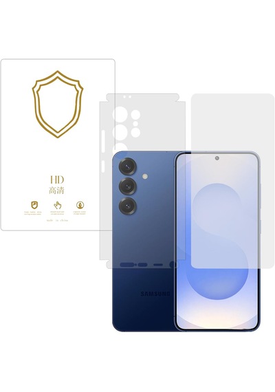 Samsung Galaxy S25 İle Uyumlu Full Tpu Ön Arka Ve Yan 360 Nano Koruma- Ekm116
