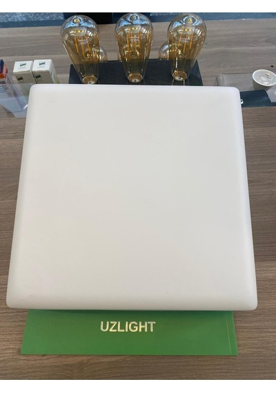 36 Watt Sıva Üstü Kare Led Panel 23 Cm 6500k Beyaz Işık Çok Renkli