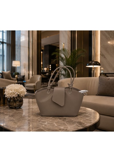 Housebags Vivienne Trend Omuz Çantası Koyu Vizon