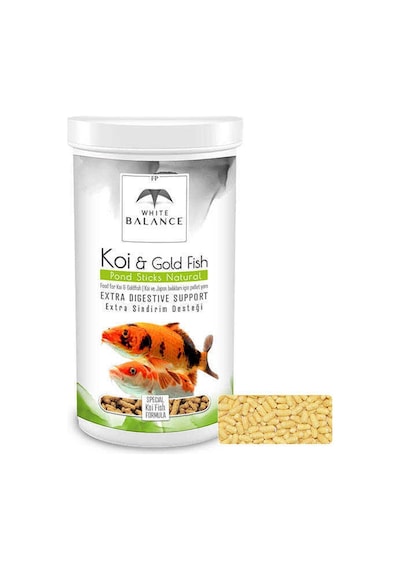 White Balance Koi-Gold Fish Pond Sticks Natural 1000 Ml