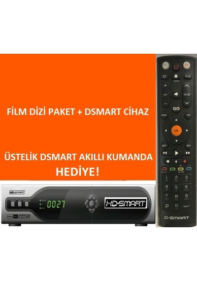 Dsmart Kutu Paket Kampanyası Film Dizi Paketi