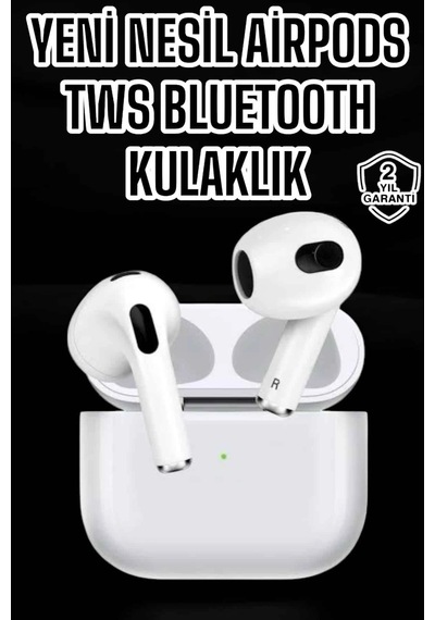 Mey İthalat 3.nesil Tws Bluetooth Kulaklık Mikrofonlu Anc Özelliği Dokunmatik Kontrol Belirtilmemis