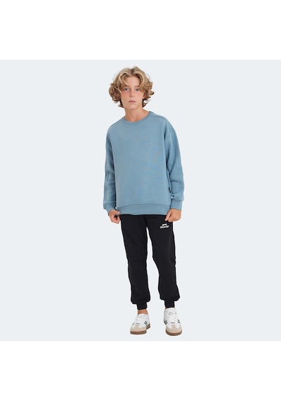 Slazenger LOGAN Çocuk  Mavi Sweatshirt